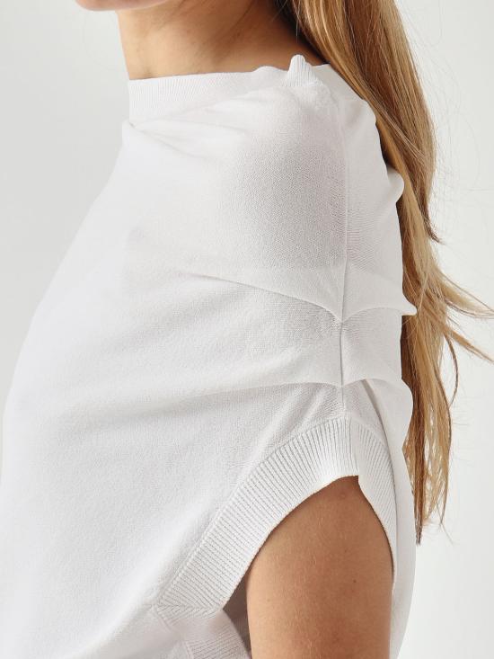 26SS 리비아나 콘티 탑 L6SA09 A01 White - LIVIANA CONTI