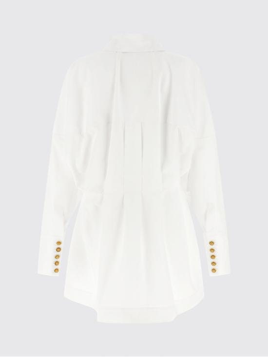 26SS 발망 셔츠 GF1R9412CB09 0FB White - BALMAIN