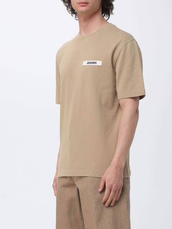 26SS 자크뮈스 반팔 티셔츠 25HTSM00133AJ00226 180 Nude - JACQUEMUS