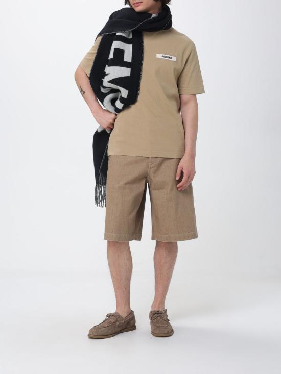 26SS 자크뮈스 반팔 티셔츠 25HTSM00133AJ00226 180 Nude - JACQUEMUS