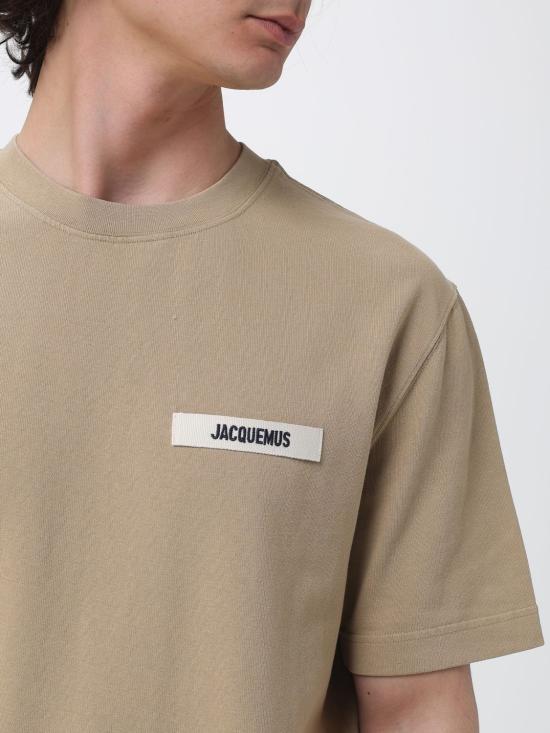 26SS 자크뮈스 반팔 티셔츠 25HTSM00133AJ00226 180 Nude - JACQUEMUS