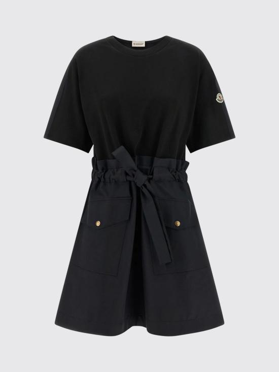 26SS 몽클레어 미디 원피스 L10938I0001189AUG 999 Black
