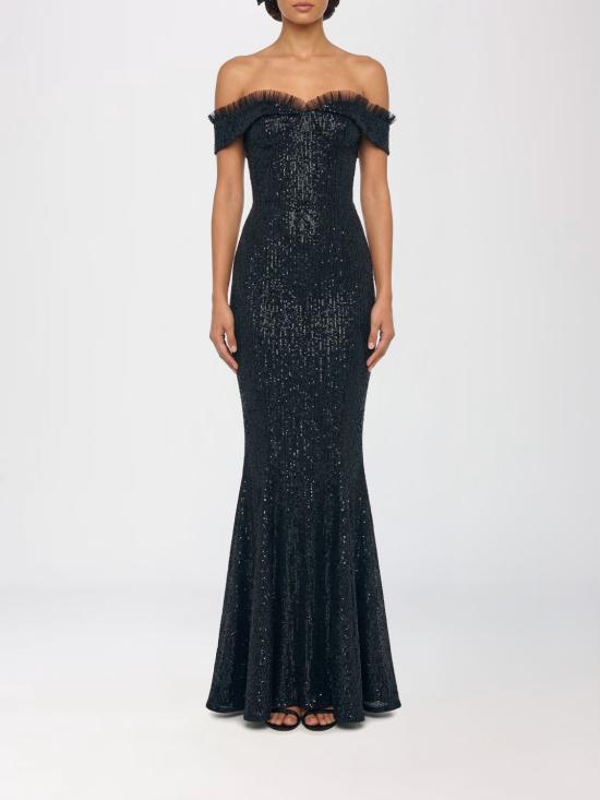 26SS 노마카말리 롱 원피스 ST4253SQS41001 Black