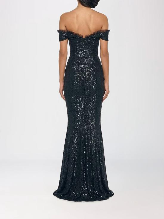 26SS 노마카말리 롱 원피스 ST4253SQS41001 Black - NORMA KAMALI