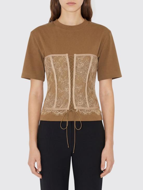 26SS 쥬세페 디 모라비토 반팔 티셔츠 06PSTO39516309 23 Brown