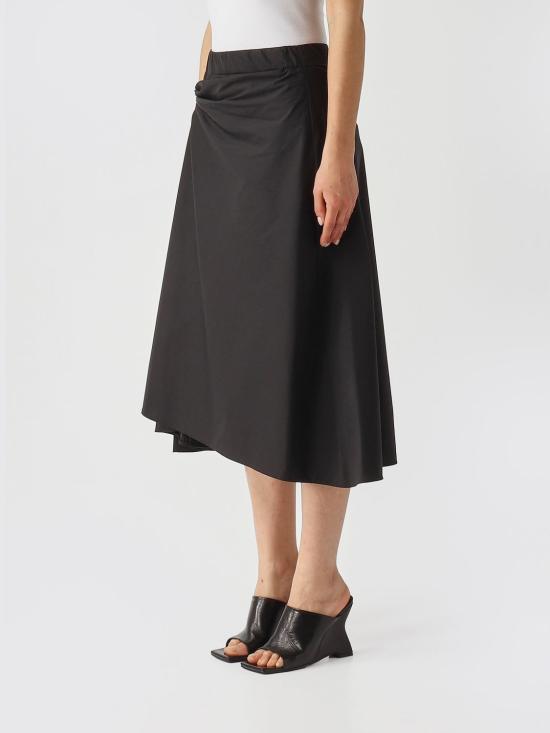 26SS 메이메이즈 미디 스커트 M6EB07 100 Black - MEIMEIJ