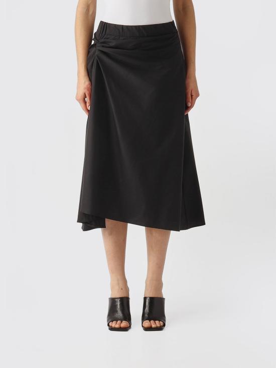 26SS 메이메이즈 미디 스커트 M6EB07 100 Black