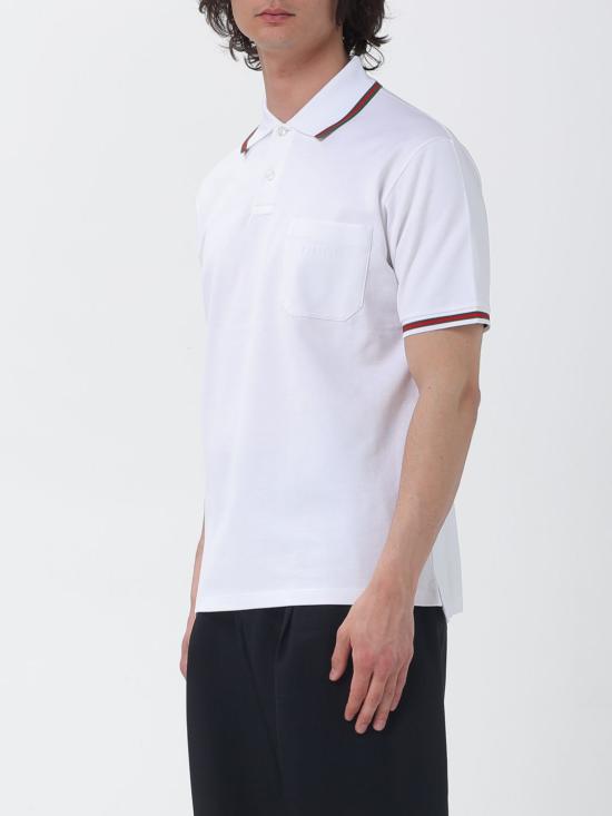 26SS 구찌 코튼 폴로 셔츠 795174XJEOX 9692 White - GUCCI