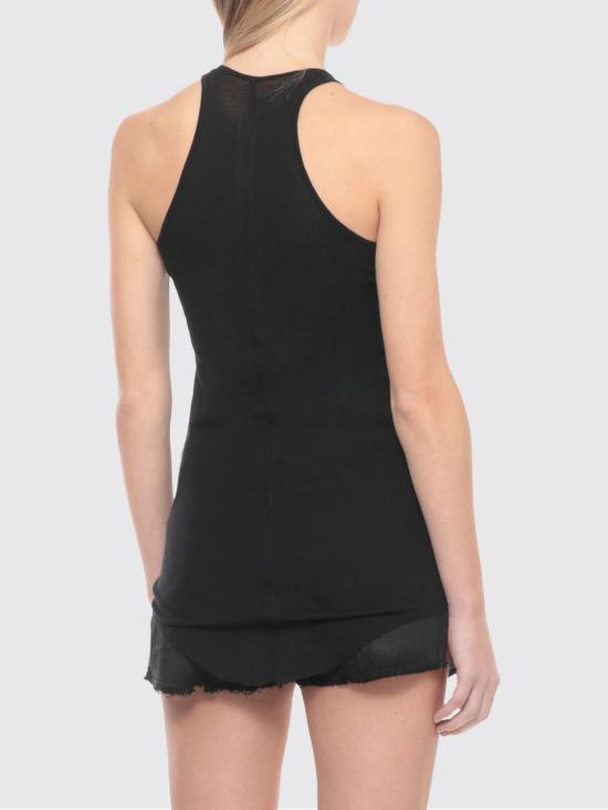 26SS 릭 오웬스 민소매 티셔츠 RP01F6101MR 09 Black - RICK OWENS