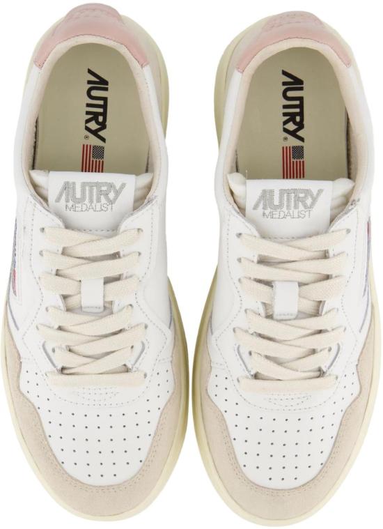 26SS 오트리 메달리스트 로우 스니커즈 AULWLS37 WHITE - AUTRY