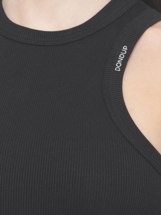 26SS 돈답 민소매 티셔츠 DS071JS0314DXXX 999 Black - DONDUP