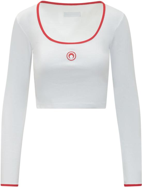 26SS 마린세르 긴팔 티셔츠 WTT033ACJER0008WH17 WHITE