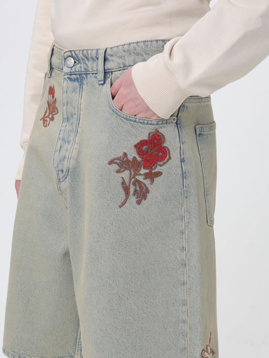 26SS 드롤드무슈 데님 숏팬츠 KBS147CO123 DUS Beige - DROLE DE MONSIEUR