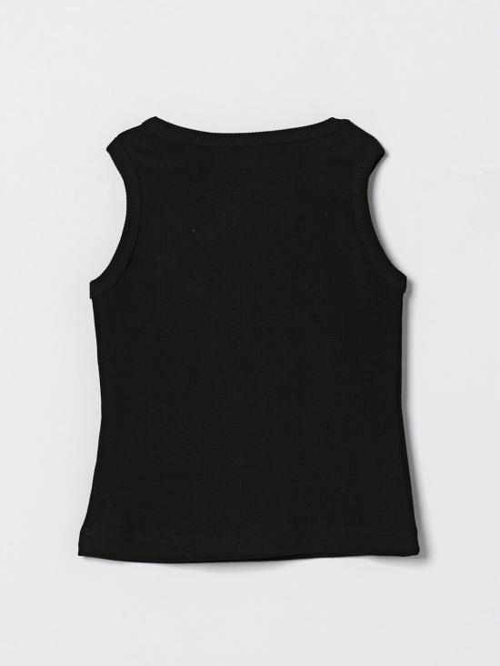 26SS [키즈] 미스블루마린 티셔츠 BFTS0260CS029 N000 Black - MISS BLUMARINE