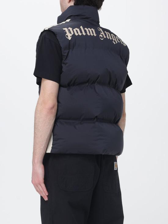 26SS 팜앤젤스 패딩 조끼 PMED058S26FAB001 100A Black - PALM ANGELS