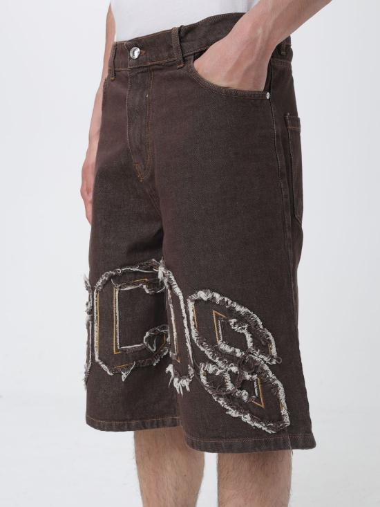 26SS 지씨디에스 숏팬츠 C1MWQL223D087 388M Brown - GCDS