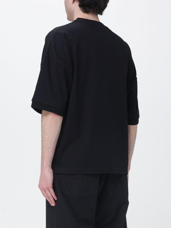 26SS 팜앤젤스 반팔 티셔츠 PMAA10QS26JER001 1010 Black - PALM ANGELS