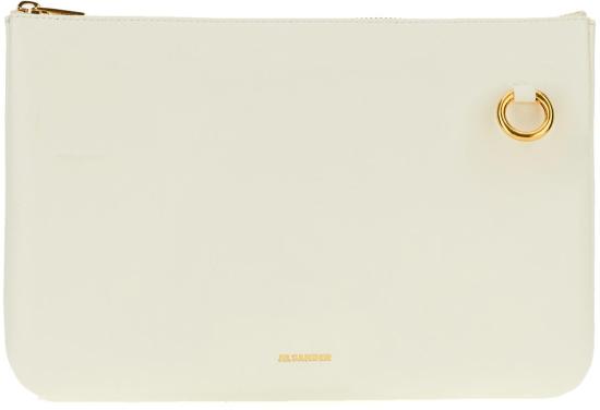  질샌더 클러치/파우치 J08WG0022P4845106 WHITE