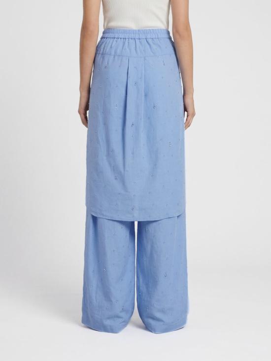 26SS 쥬세페 디 모라비토 팬츠 06PSPA50916406 82 Blue - GIUSEPPE DI MORABITO