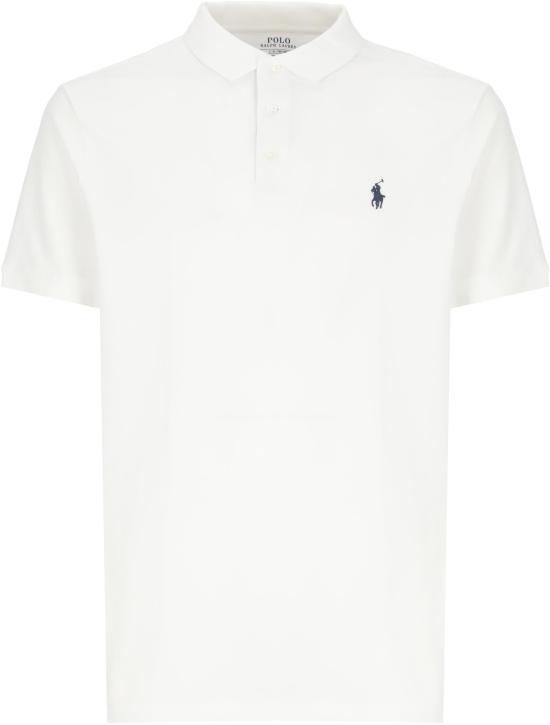 26SS 랄프 로렌 폴로 티셔츠 710941439002 WHITE