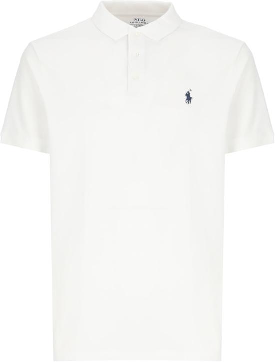 26SS 랄프 로렌 폴로 티셔츠 710941439002 WHITE