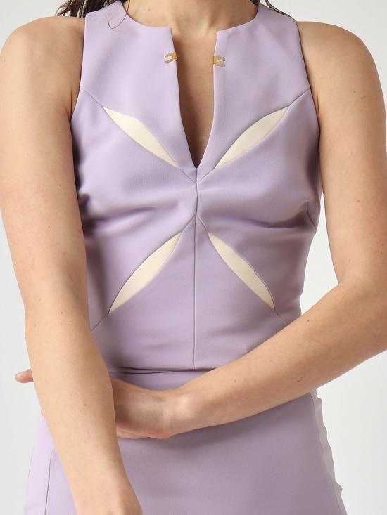 26SS 엘리자베타프랜치 탑 TO04761E2 FA4 Lilac - ELISABETTA FRANCHI