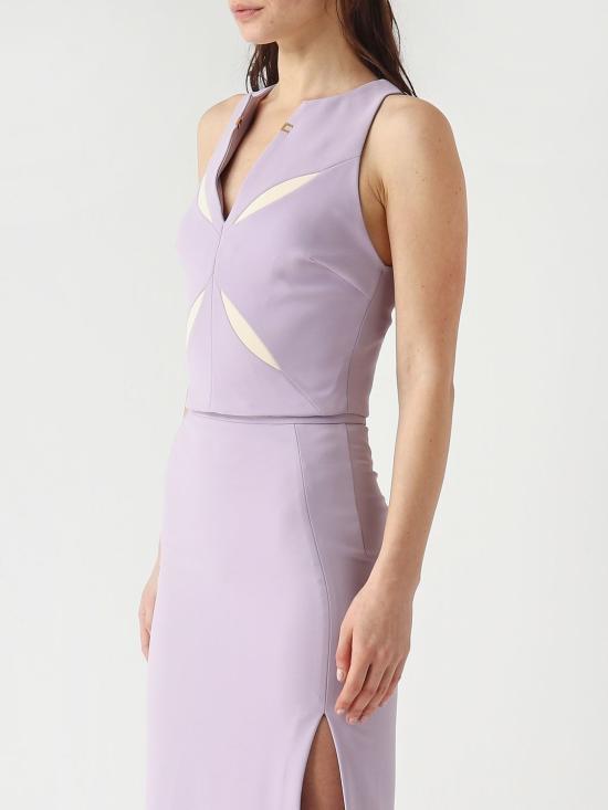 26SS 엘리자베타프랜치 탑 TO04761E2 FA4 Lilac - ELISABETTA FRANCHI