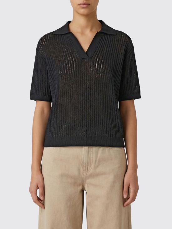 26SS 로베르토 콜리나 폴로 티셔츠 261FXA20024 NERO Black