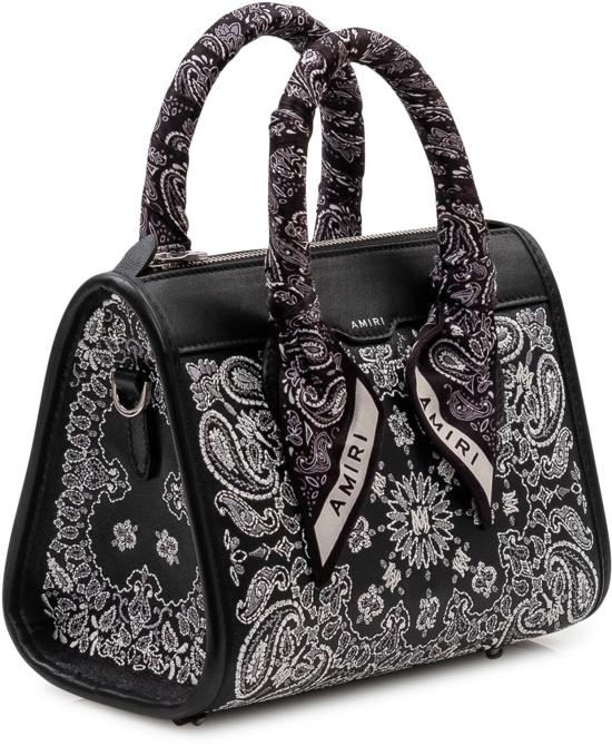 26FW 아미리 마이크로 반다나 토트백 AWBGTH1012001 BLACK - AMIRI
