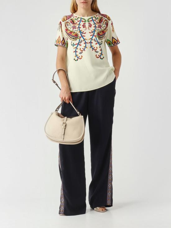 26SS 에트로 팬츠 WREA007299TUSO5 B0387 Navy - ETRO