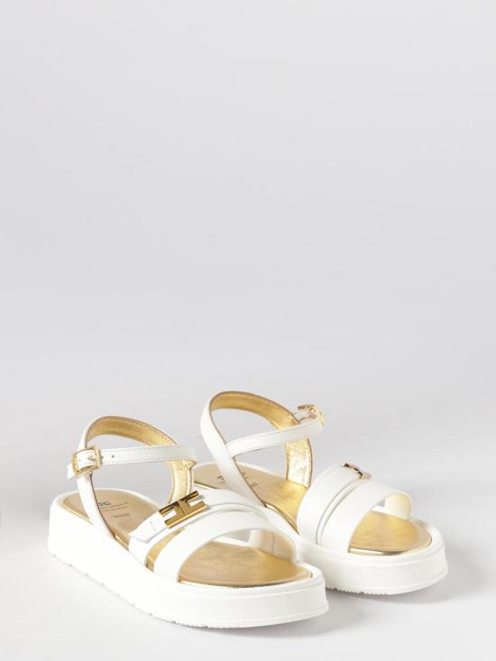 26SS [키즈] 엘리자베타프랜치 샌들 F4A2E05931733 165 Ivory - ELISABETTA FRANCHI