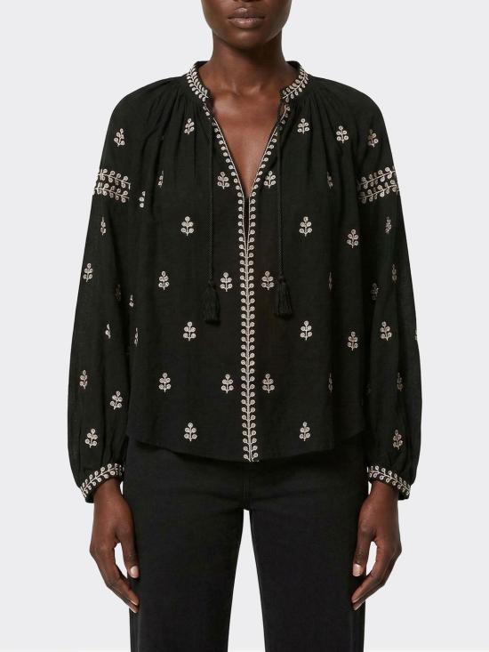 26SS 이자벨마랑 탑 HT0826FAD1J12I 01BK Black