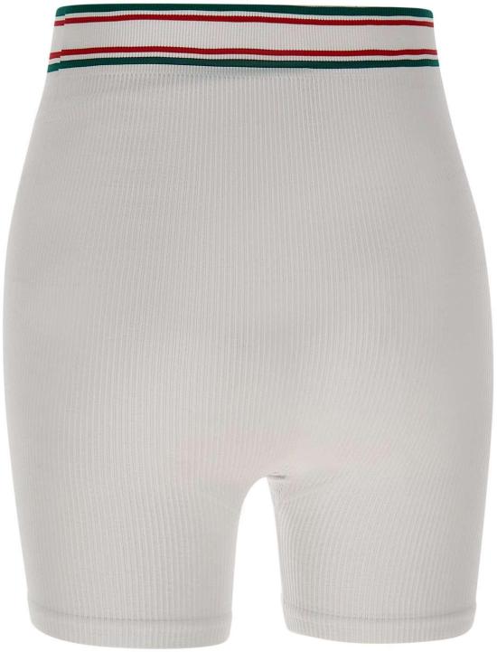 26SS 카사블랑카 숏팬츠 WSP26ACT02501 WHITE - CASABLANCA
