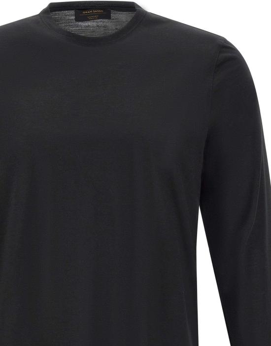 26SS 그랑싸쏘 스웨터 6014968001099 BLACK - GRAN SASSO