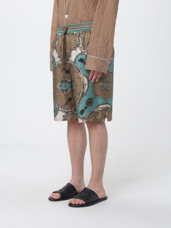 26SS 돌체앤가바나 숏팬츠 GV37ATHI12C HV5XH Brown - DOLCE & GABBANA