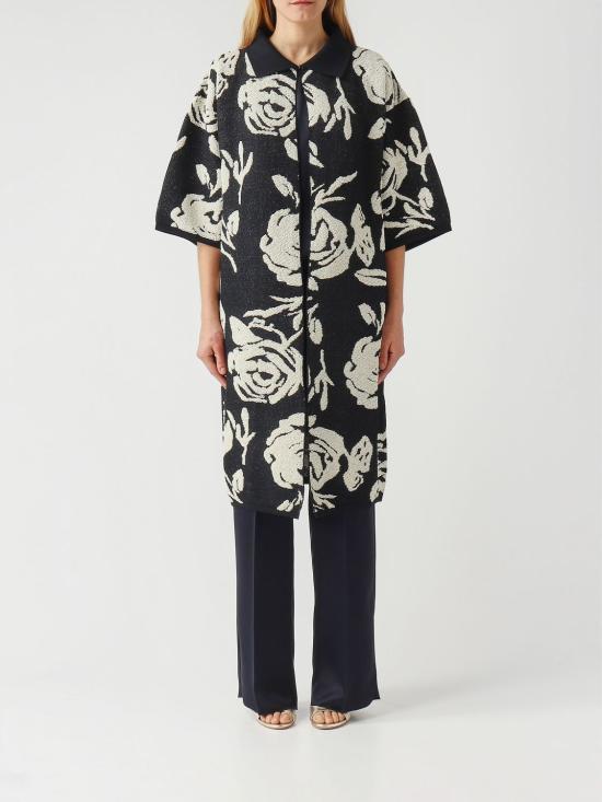 26SS 리비아나 콘티 코트 F6SA95 N08A6 Navy