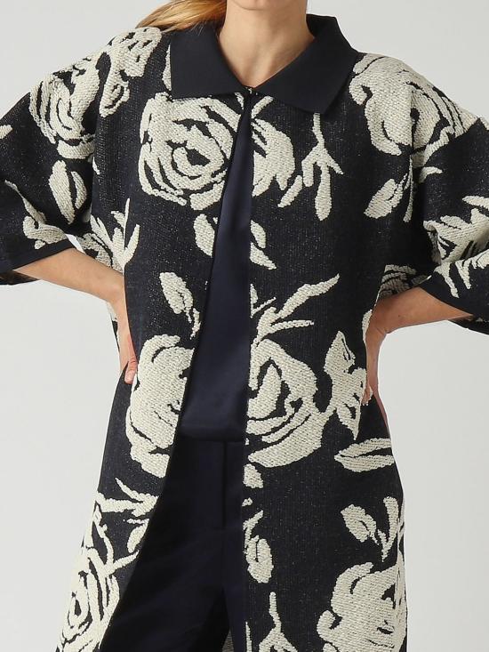 26SS 리비아나 콘티 코트 F6SA95 N08A6 Navy - LIVIANA CONTI