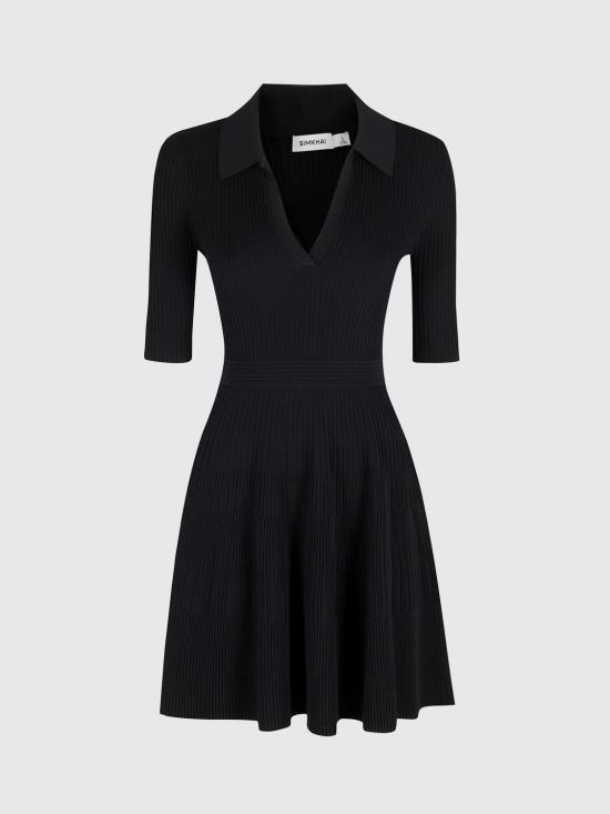 26SS 심카이 롱 원피스 SI1044K Black - SIMKHAI