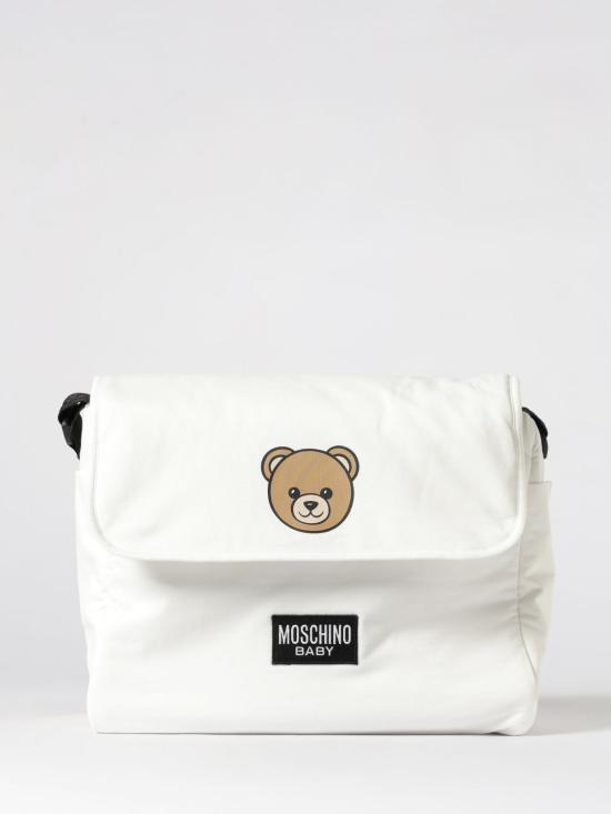 26SS [키즈] 모스키노 숄더백 MUX05VLCA19 10063 White