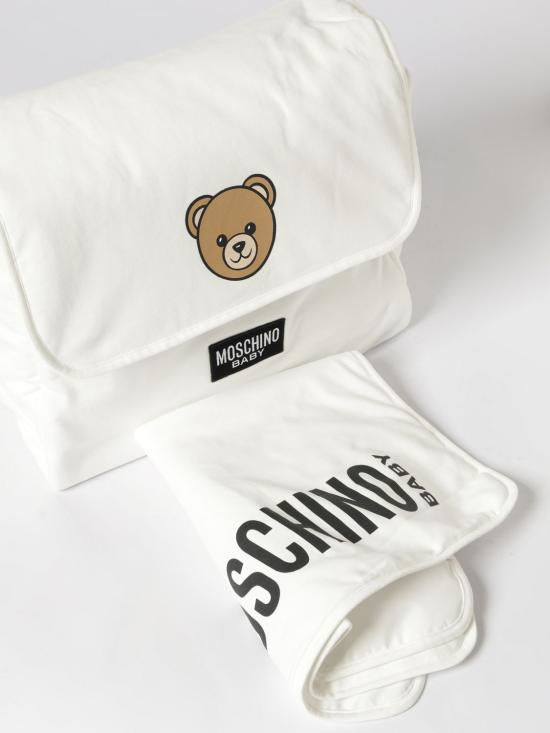 26SS [키즈] 모스키노 숄더백 MUX05VLCA19 10063 White - MOSCHINO