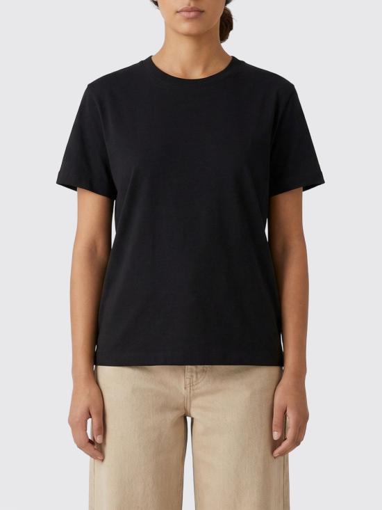 26SS 빈스 반팔 티셔츠 V017384404 001 Black