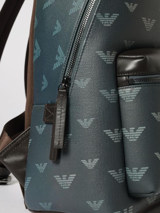 26SS 엠포리오 아르마니 백팩 EM005666AF23972 MB542 Blue - EMPORIO ARMANI