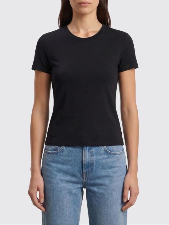 26SS 빈스 반팔 티셔츠 VR59183107 001 Black