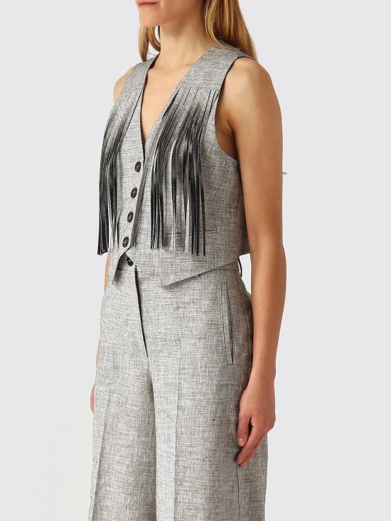 26SS 핑코 베스트 106965A3AS ZZ2 Black - PINKO