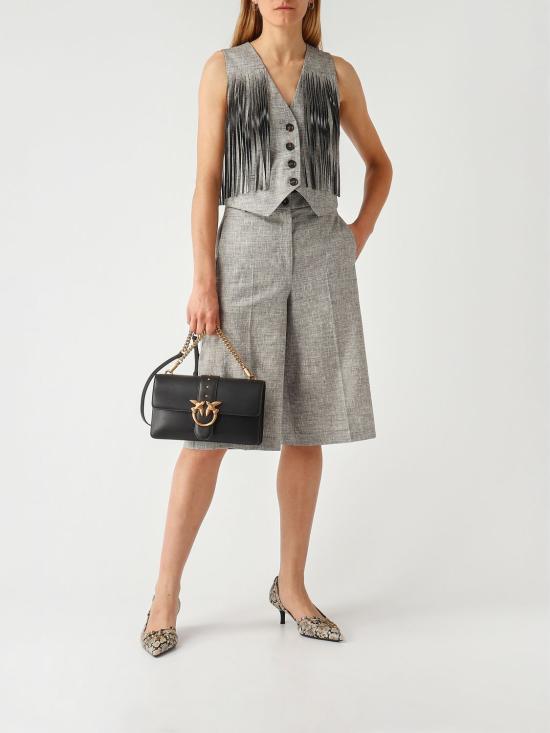 26SS 핑코 베스트 106965A3AS ZZ2 Black - PINKO