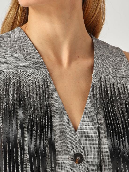 26SS 핑코 베스트 106965A3AS ZZ2 Black - PINKO