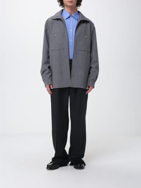 26SS 발렌티노 가라바니 긴팔 셔츠 8V0ABB84BH2 0DX Grey - VALENTINO GARAVANI