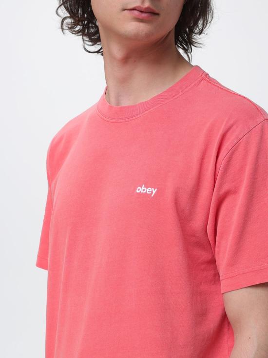 26SS 오베이 반팔 티셔츠 131080353 FYR Red - OBEY