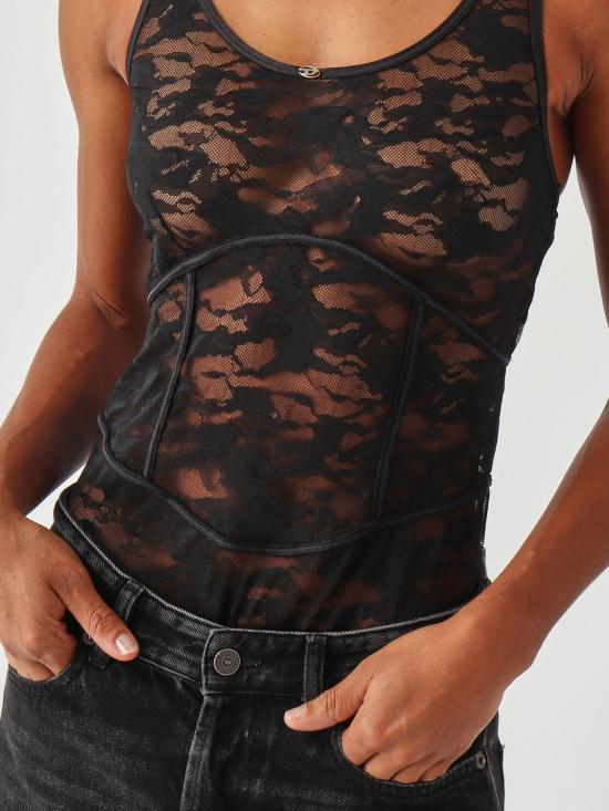 26SS 디젤 EZZY-UTLT 바디수트 A201690DRAK 9XX Black - DIESEL