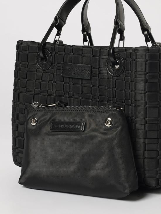 26SS 엠포리오 아르마니 토트백 EW000361AF23436 UC001 Black - EMPORIO ARMANI